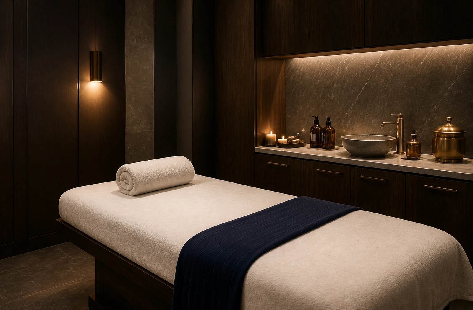 Private massage room at Royal View Hotel in Ras Al Khaimah